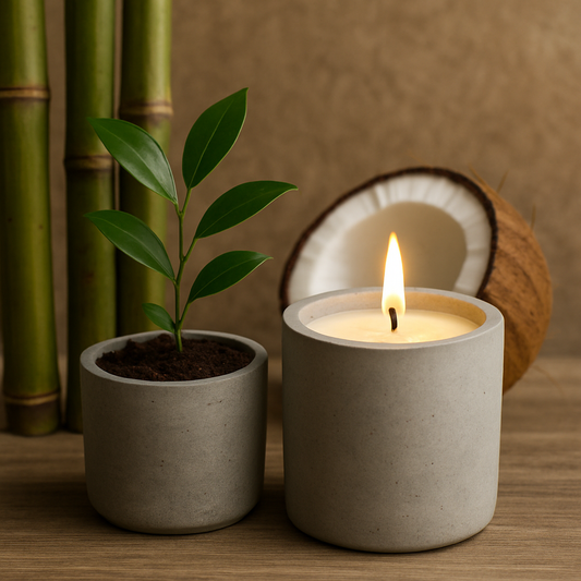 Bamboo Coconut Candle