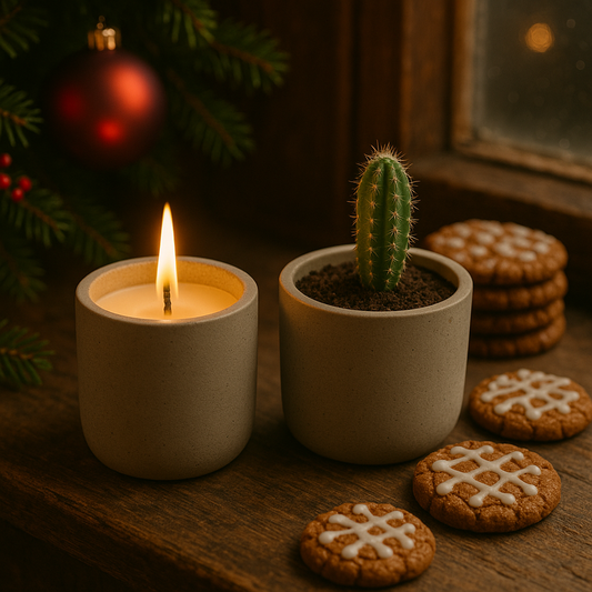 Iced Gingersnap Cookie Candle